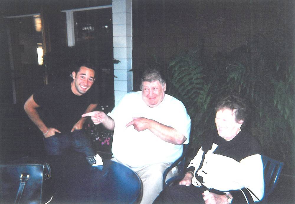 Jay Schuminsky with Mike Schuminsky and Helen Schuminsky