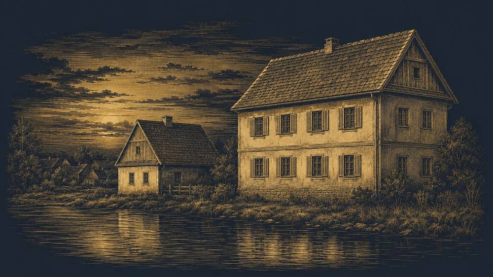 Pułtusk — a market-town building on the Narew