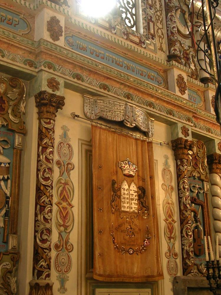 Torah ark, Great Synagogue of Włodawa